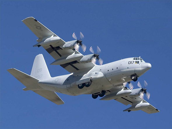 图文：洛-马公司生产的KC-130大力士加油机